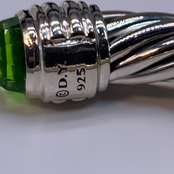 David Yurman 10mm Bracelet with Peridot - Picture 3 of 4